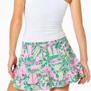 Lilly Pulitzer Luxletic Skort Pink Sz S